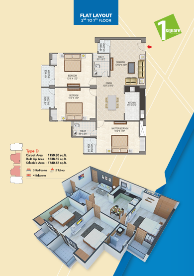 Type D Floor Plan