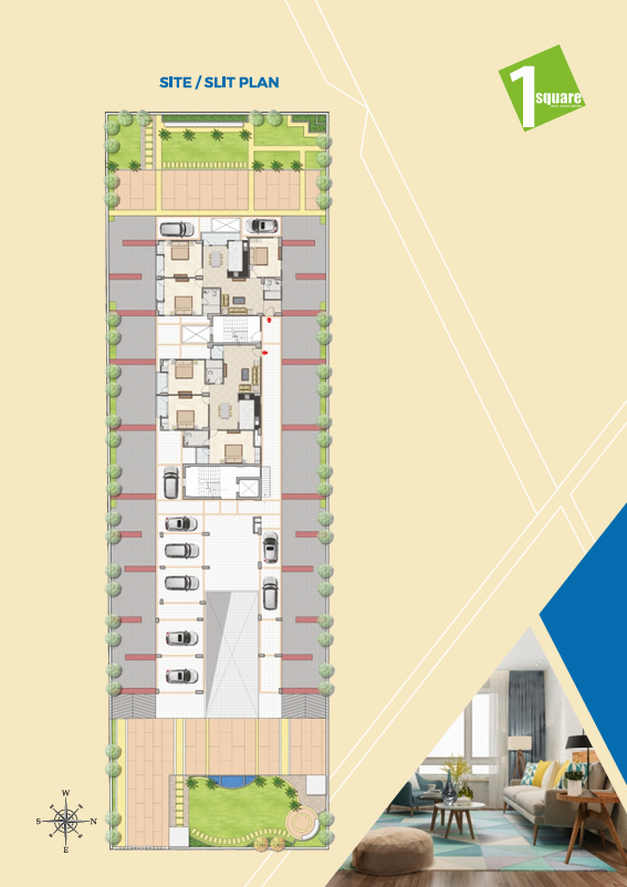 Detailed Site and Stilt Plan