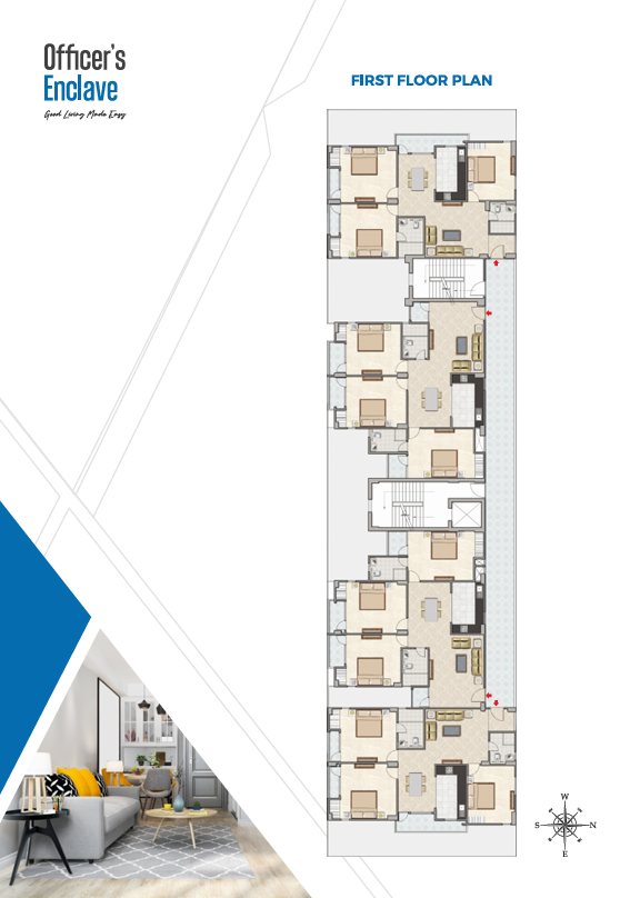 Detailed First Floor Plan